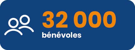 32 000 bénévoles