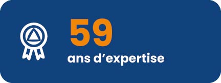 59 ans d'expertise