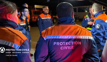 Bénévoles de la protection civile Pas de Calais