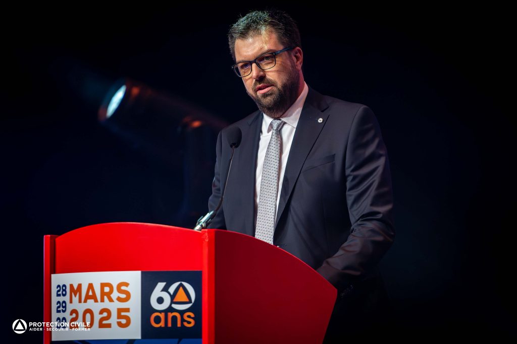 Discours de Thomas Janin, président de la Protection Civile du Rhône