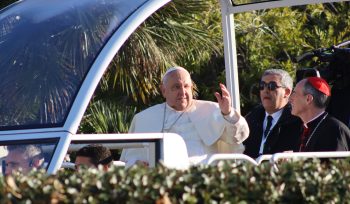Visite du pape en Corse