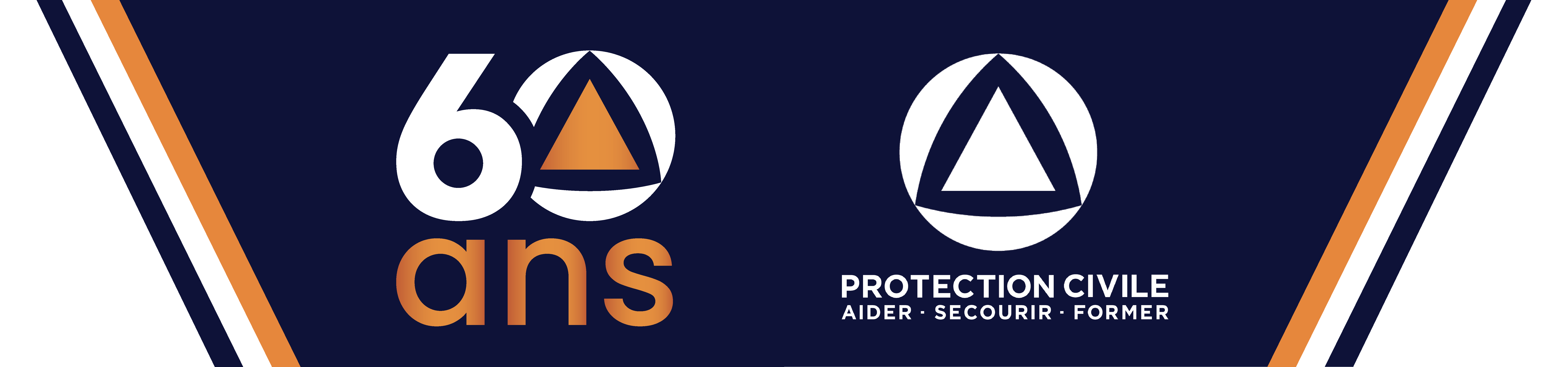 Bannière 60 ans de la Protection Civile