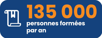 par personnes formés par an par personnes formés par an