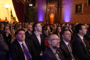Soirée partenaires - assemblée des invités