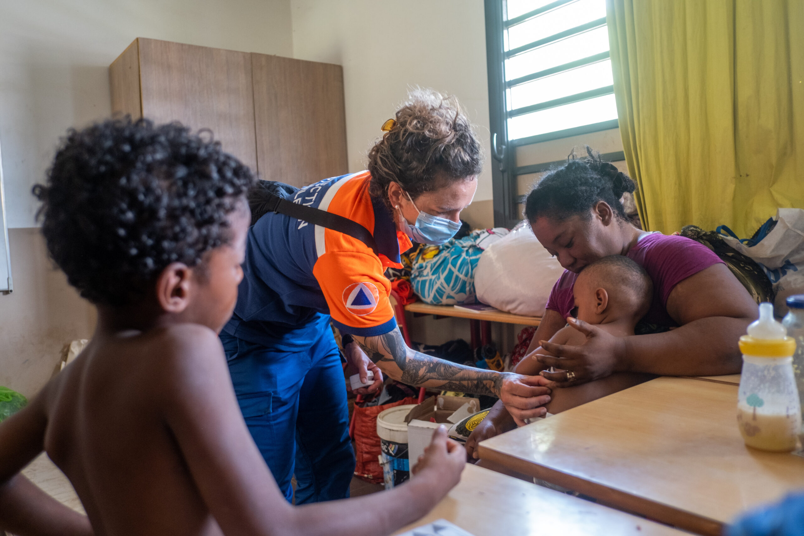 Un an après le passage du cyclone Chido, la Protection Civile poursuit son action à Mayotte
