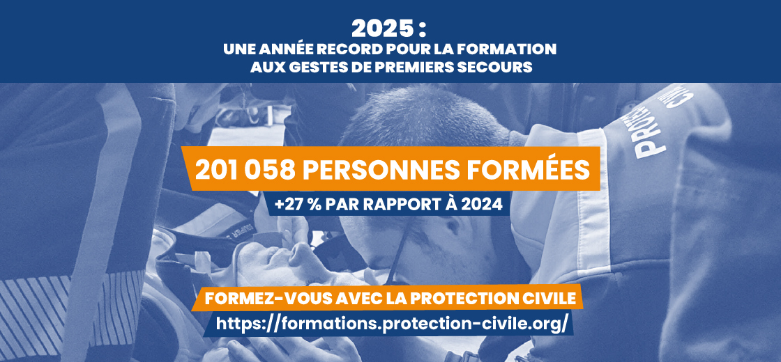 Bilan 2025 : plus de 200 000 personnes formées aux gestes de premiers secours