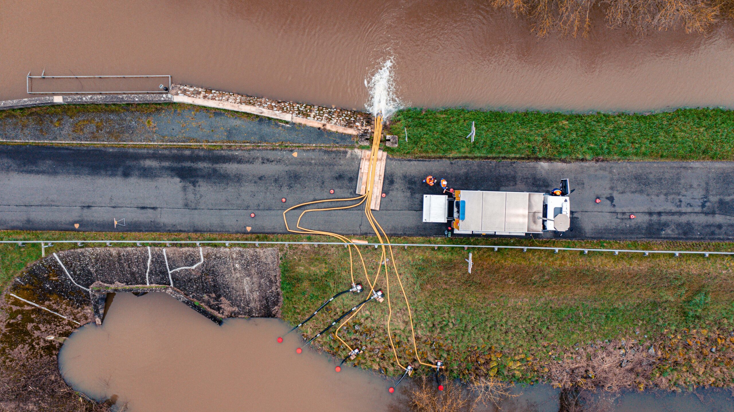 Inondations dans l’Ouest : la Protection Civile mobilisée pour soutenir les populations sinistrées