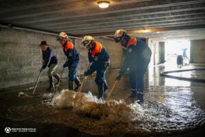 Inondations ouest de la France Protection Civile